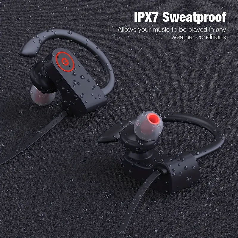 Waterproof Bluetooth 5.0 Earbuds Stereo Sport Wireless Headphones in Ear Headset