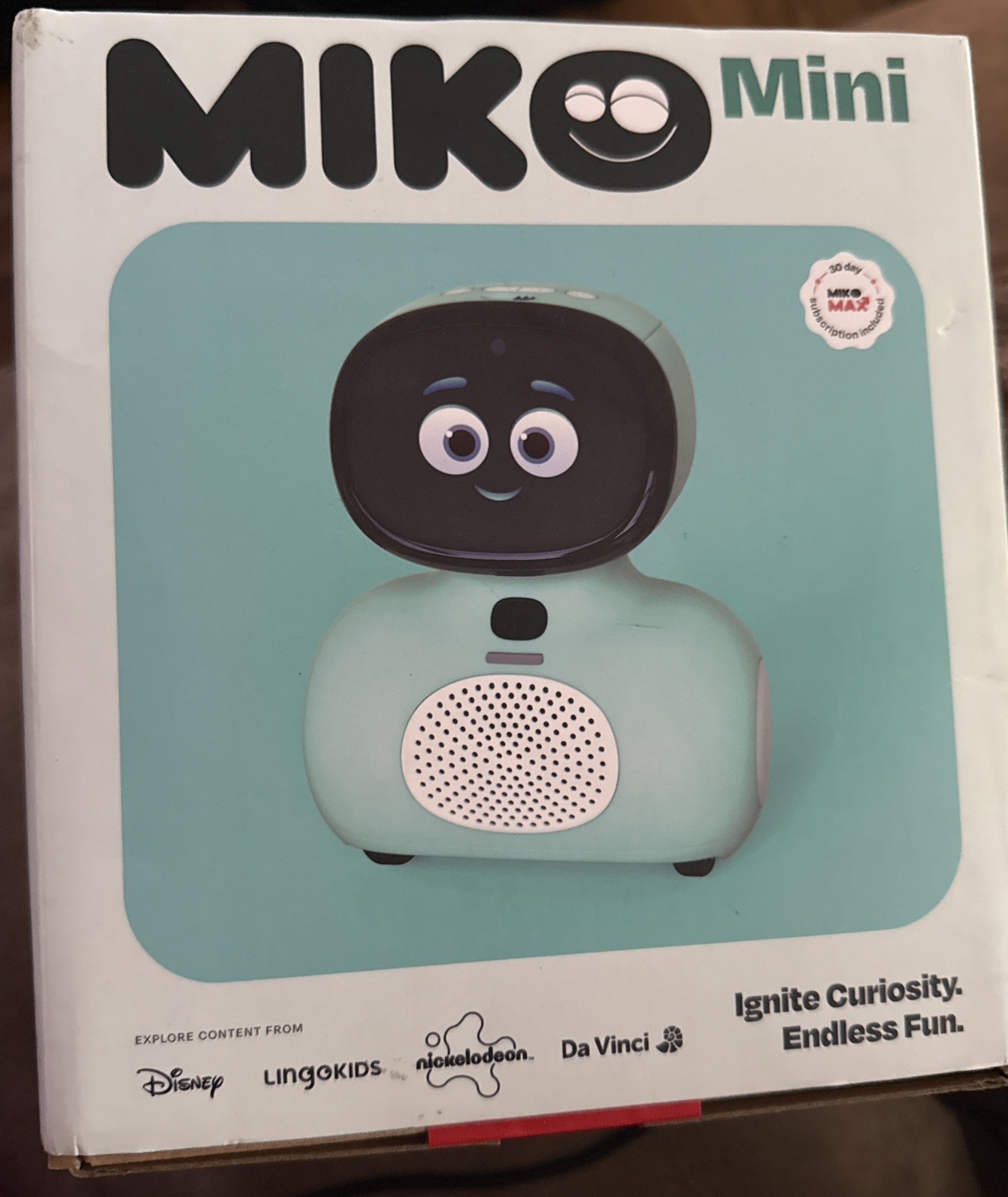 Miko Mini with 30 Days Free Miko Max: AI Robot for Kids | Fosters STEAM
