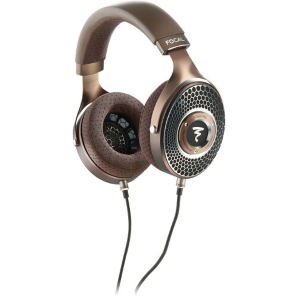 Focal Clear MG Open-Back Headphones (Chestnut and Mixed Metal Finish)