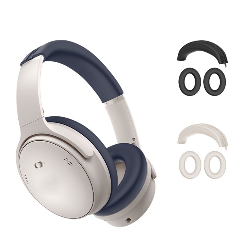 Silicone Headphone Cover For QC35/QC45 Headphones Protective Case Headphone
