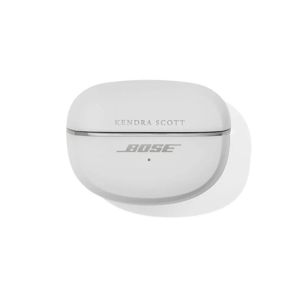 Bose x Kendra Scott Ultra Open Earbuds Rhodium Filigree Bluetooth Excellent