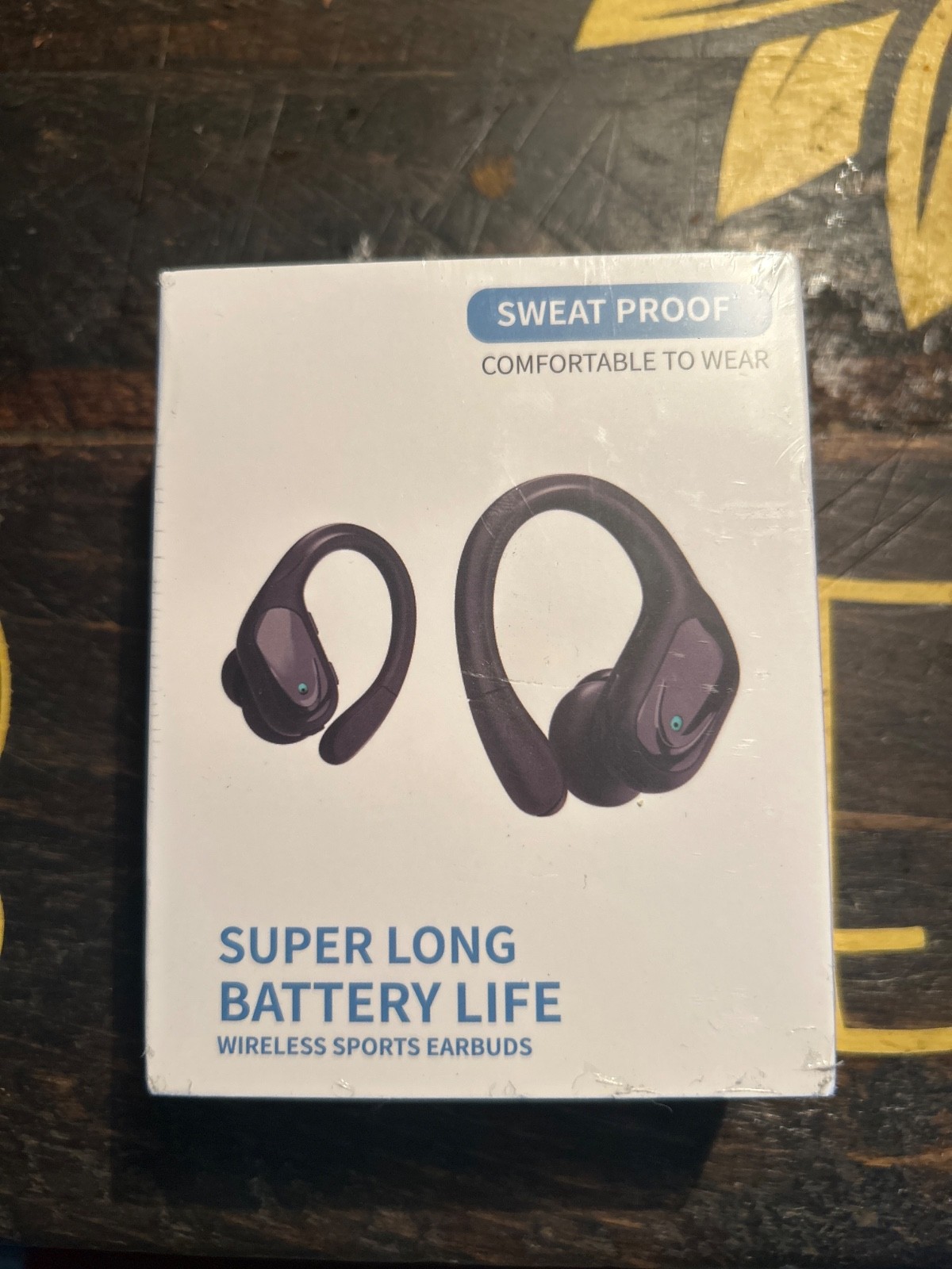 Bcaikair Wireless Sweatproof Sports Earbuds With Charging Case