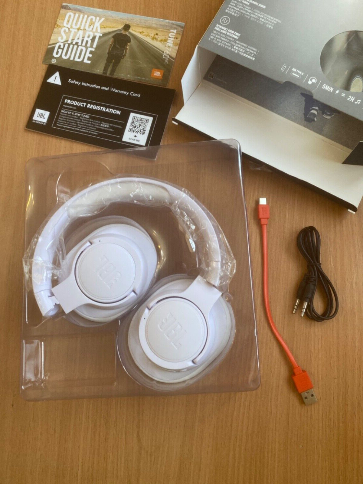 JBL ‎Tune 760NC ‎Over Ear Wireless Headphones – Blue