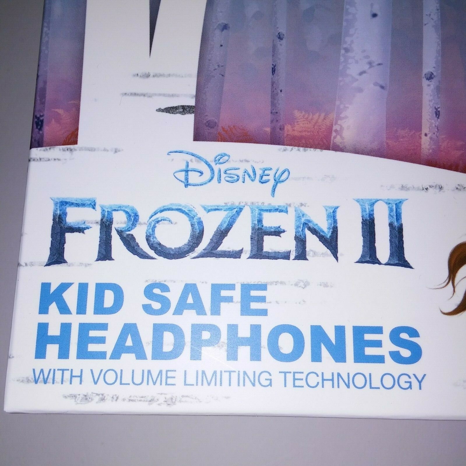 Disney Frozen 2 Kid Safe Headphones Volume Limiting Adjustable Headband Soft Ear