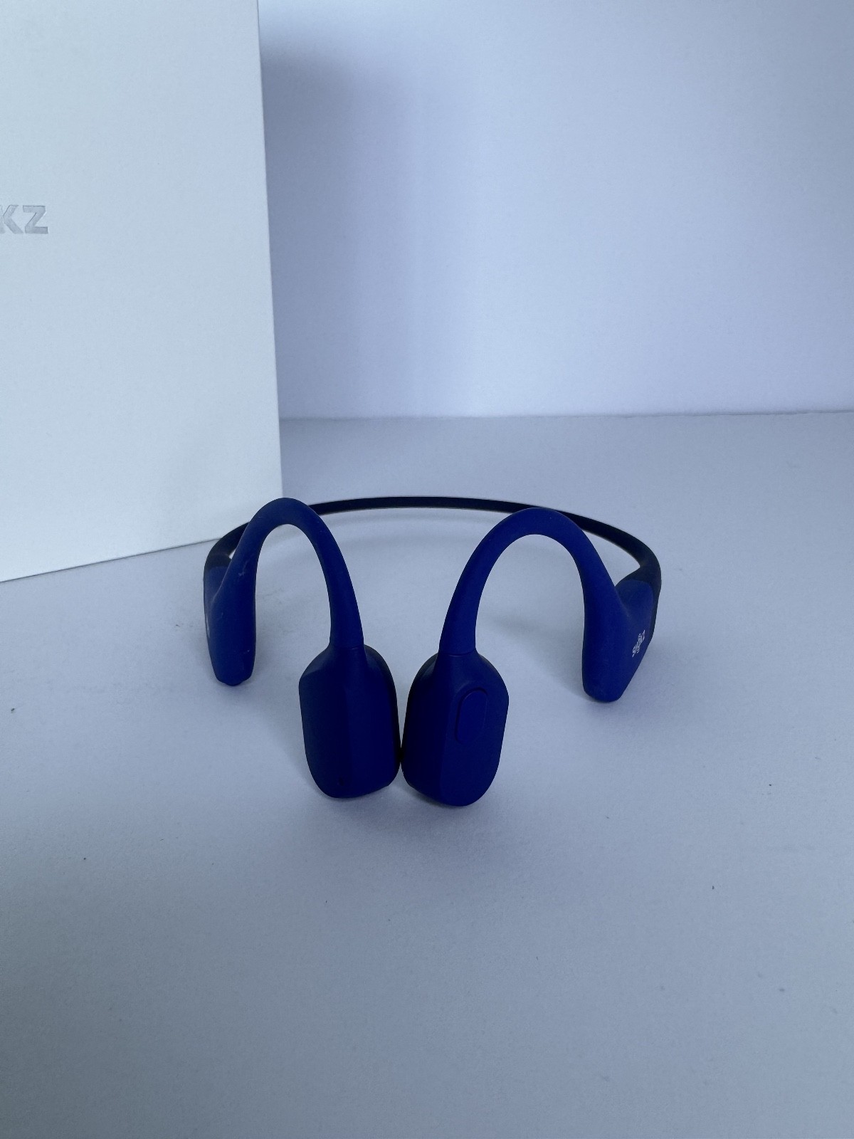 Shokz OpenRun Mini Bone Conduction Sport Headphones Blue Wireless Open Ear