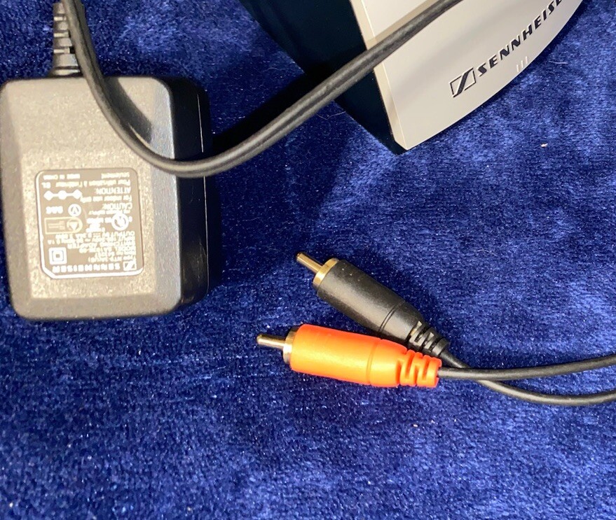 Sennheiser HDR120 Wireless Headphones TR120 Charging Dock Cradle & Power Supply