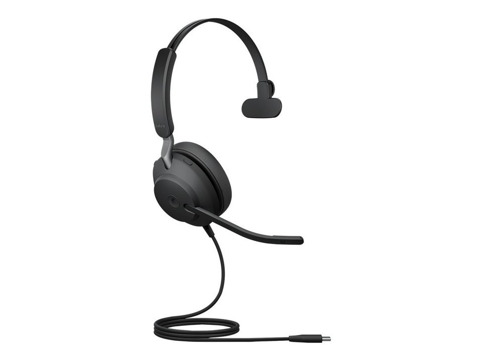 Jabra Evolve2 40 SE Wired, UC Mono Noise-canceling, Headset USB C/A