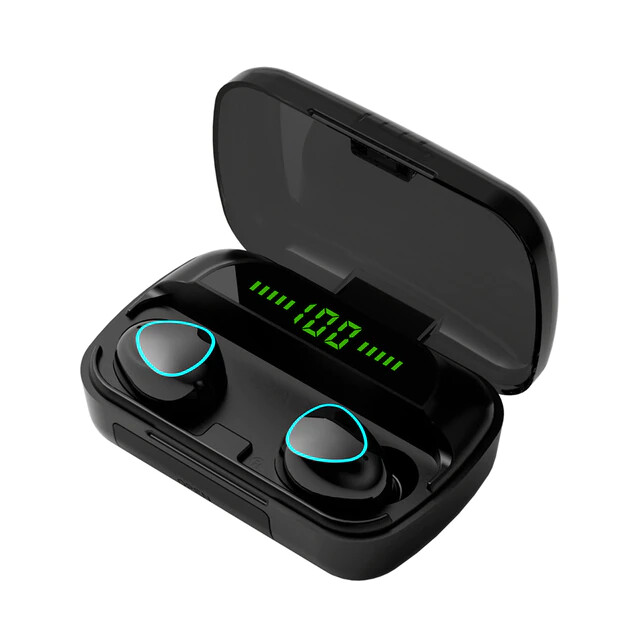 TWS Bluetooth 5.1 Earphones 9D Stereo Sports Waterproof Earbuds Headsets 3500mAh