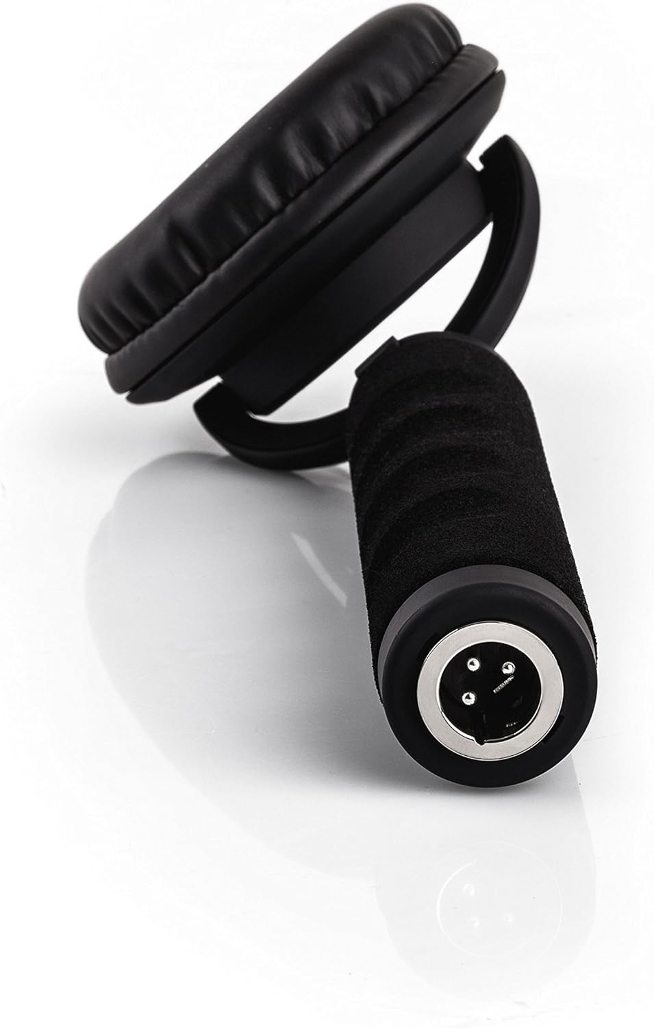 Wired DJ Headphone: RHP-10 Mono, 50mm Driver, XLR, Sound Isolation, Faux Leather