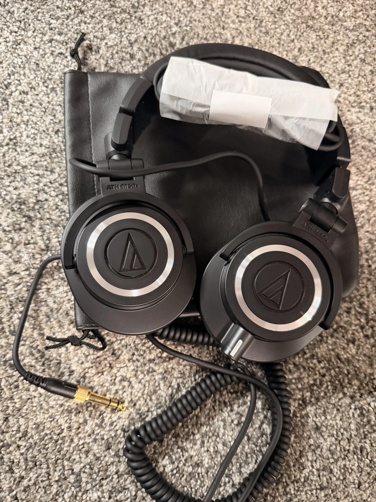 NEW Audio-Technica ATH-M50X Professional Over Ear Headphones Black IN-STOCK