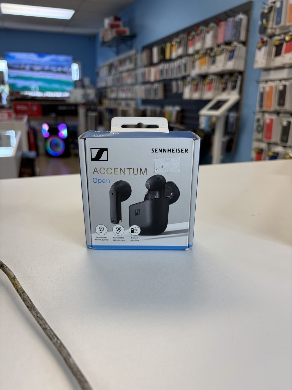 Sennheiser ACCENTUM Open Wireless Earbuds – Black