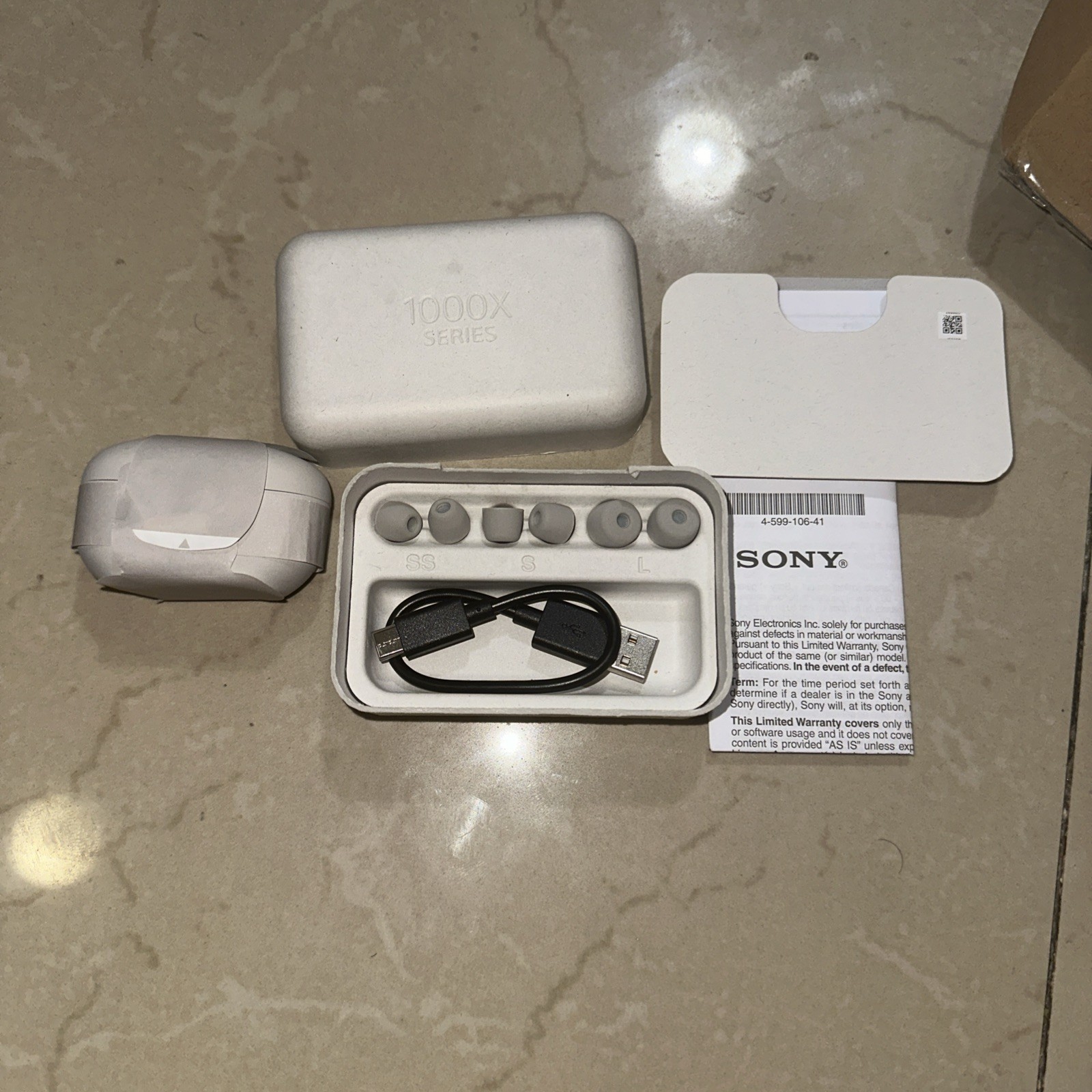 Sony WF-1000XM5 Earbuds Model YY2963 “For the Music”