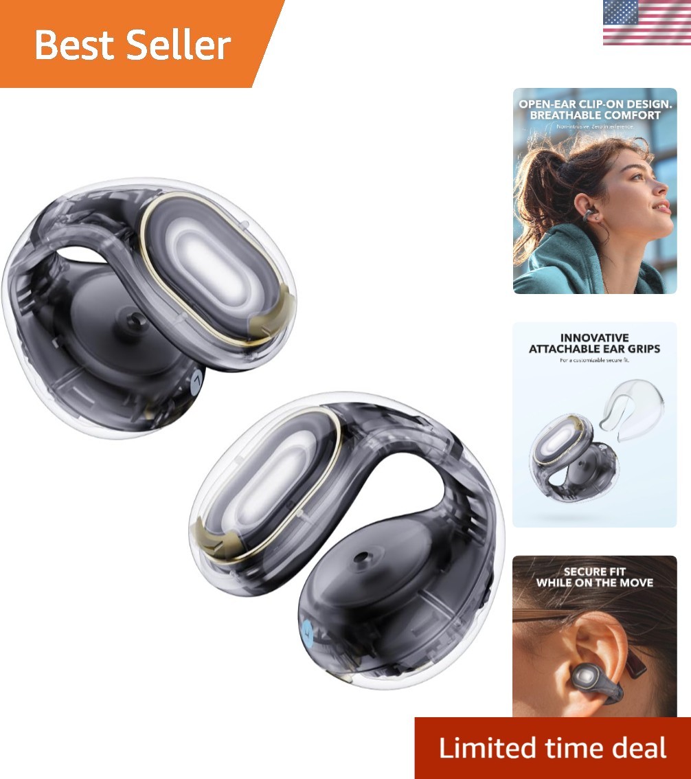C30i Open-Ear Earbuds with Big Drivers & Secure Fit for Small Ears