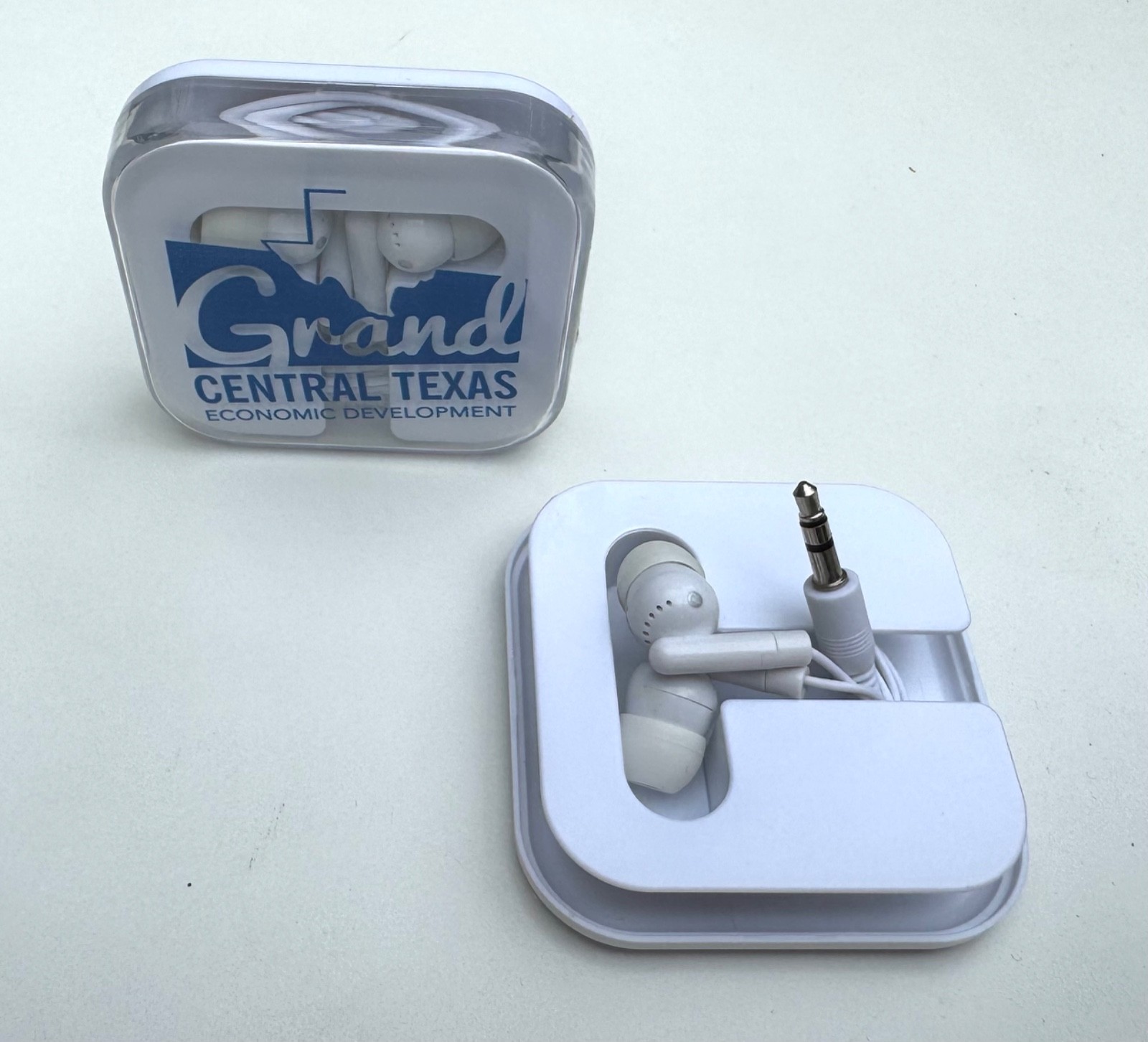 Unbranded 3.5 mm Earplug Earphones Wired Comfortable Safety Plugs Audio White