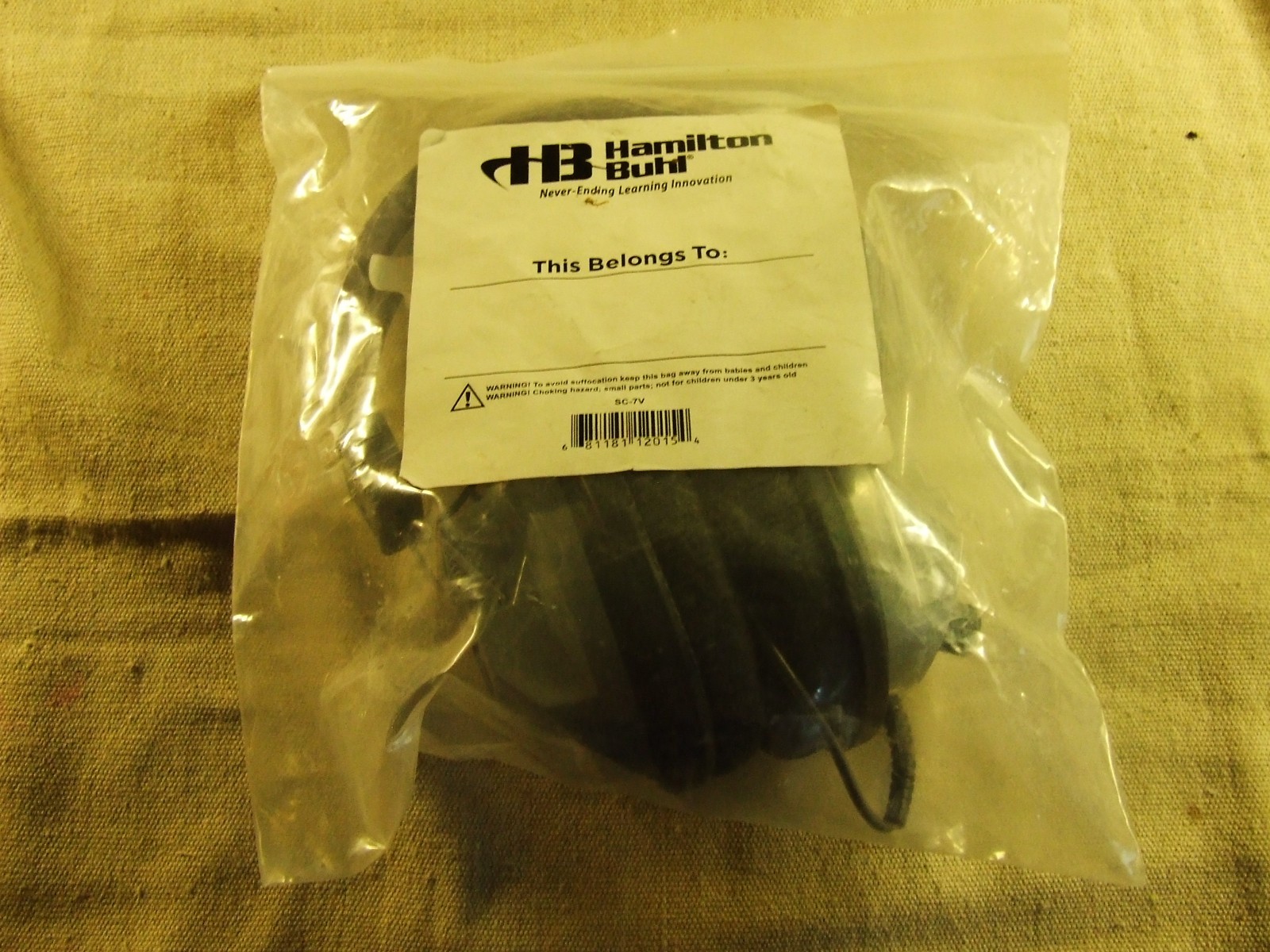 Hamilton Buhl SchoolMate SC-7V Headband Headphones NEW FREE SHIPPING 4PACK