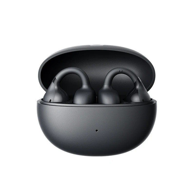 Baseus Bass BC1 Open Ear Earbuds Clip-On Headphones, Open-Ring Space Black