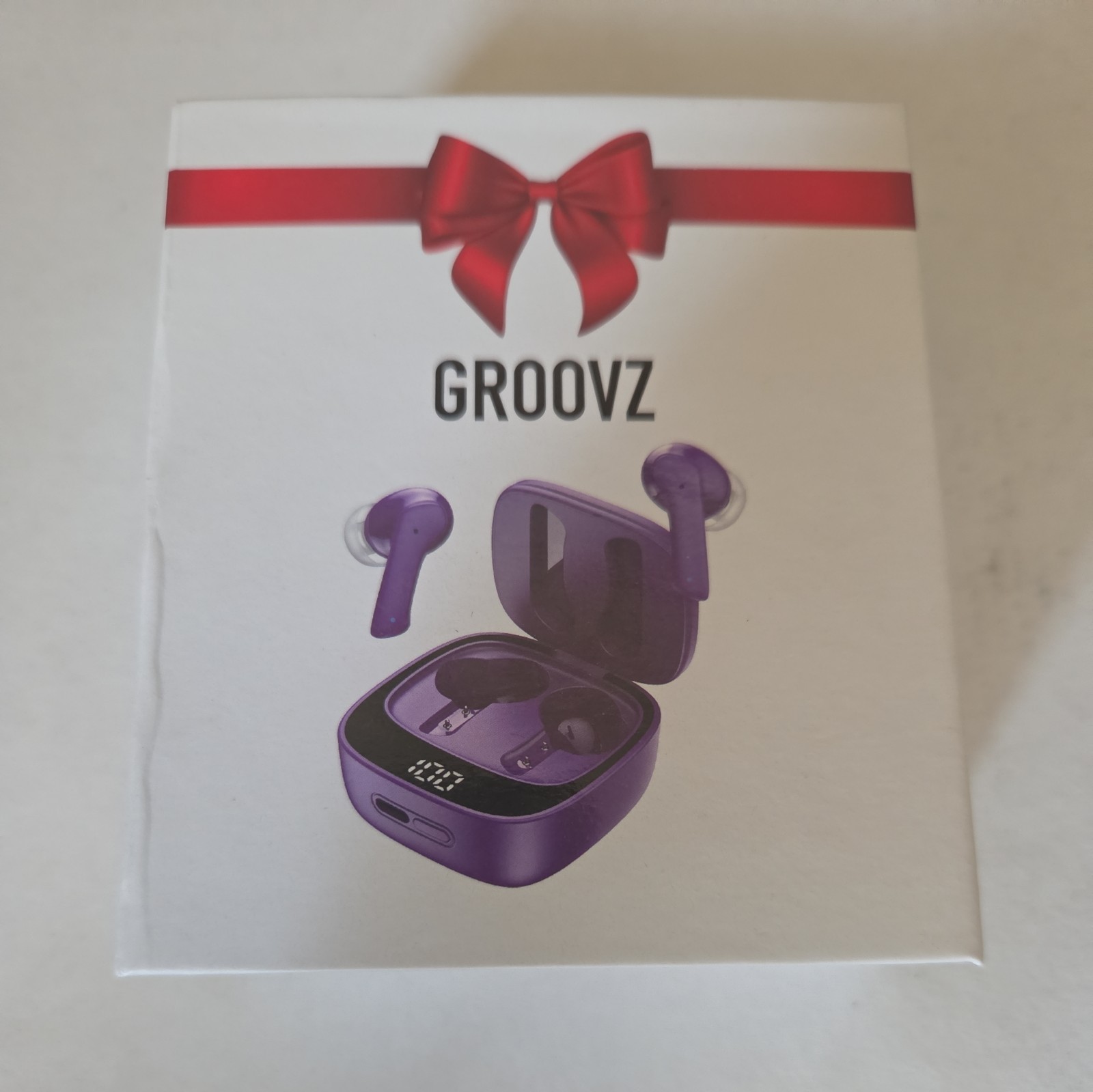 New Groove Purple Bluetooth Earbuds Unopened Package