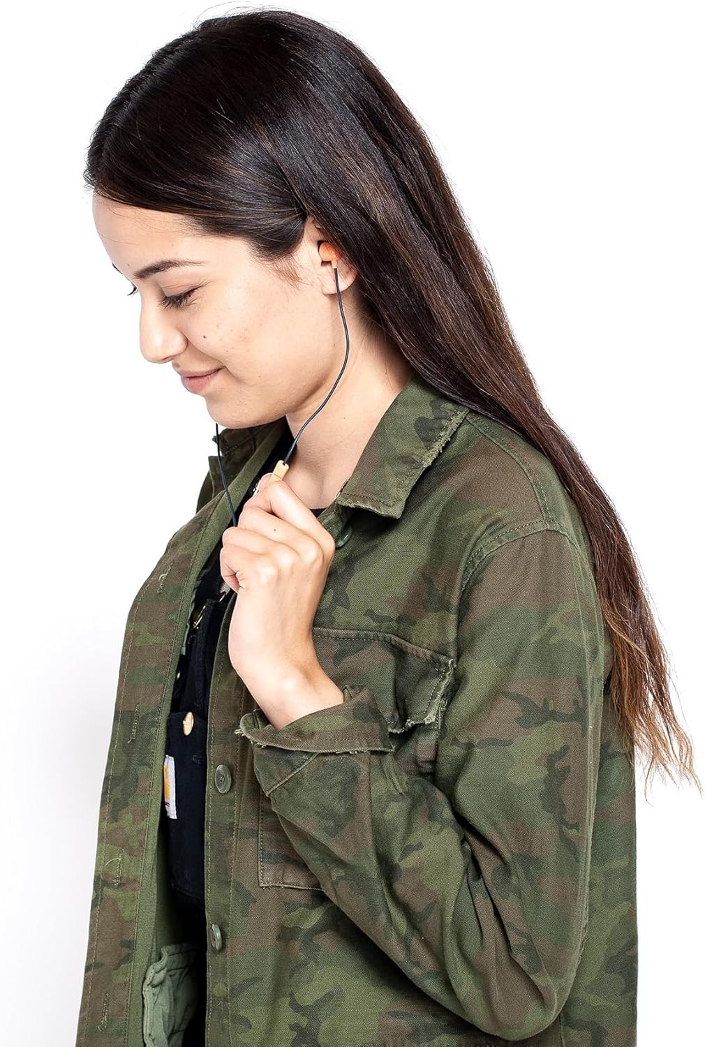 Jib Wired Earbuds – Noise Isolating, In-Line Mic, Perfect for Travel (Black)
