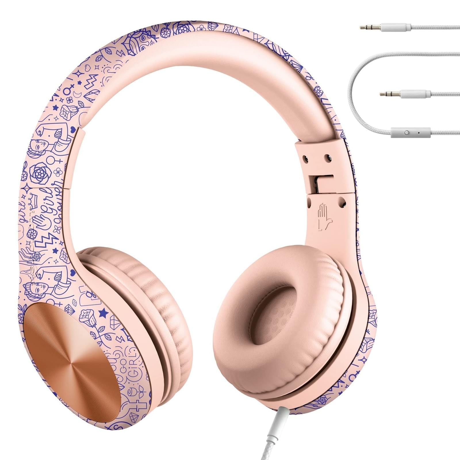 LilGadgets Connect+ Pro Headphones for Girls – Designed with Kids’ Comfort in Mi