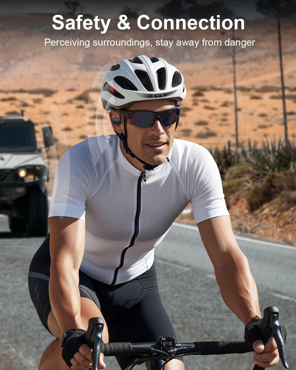 Open Ear Headphones,Bluetooth Headphone for Running Cycling Workouts