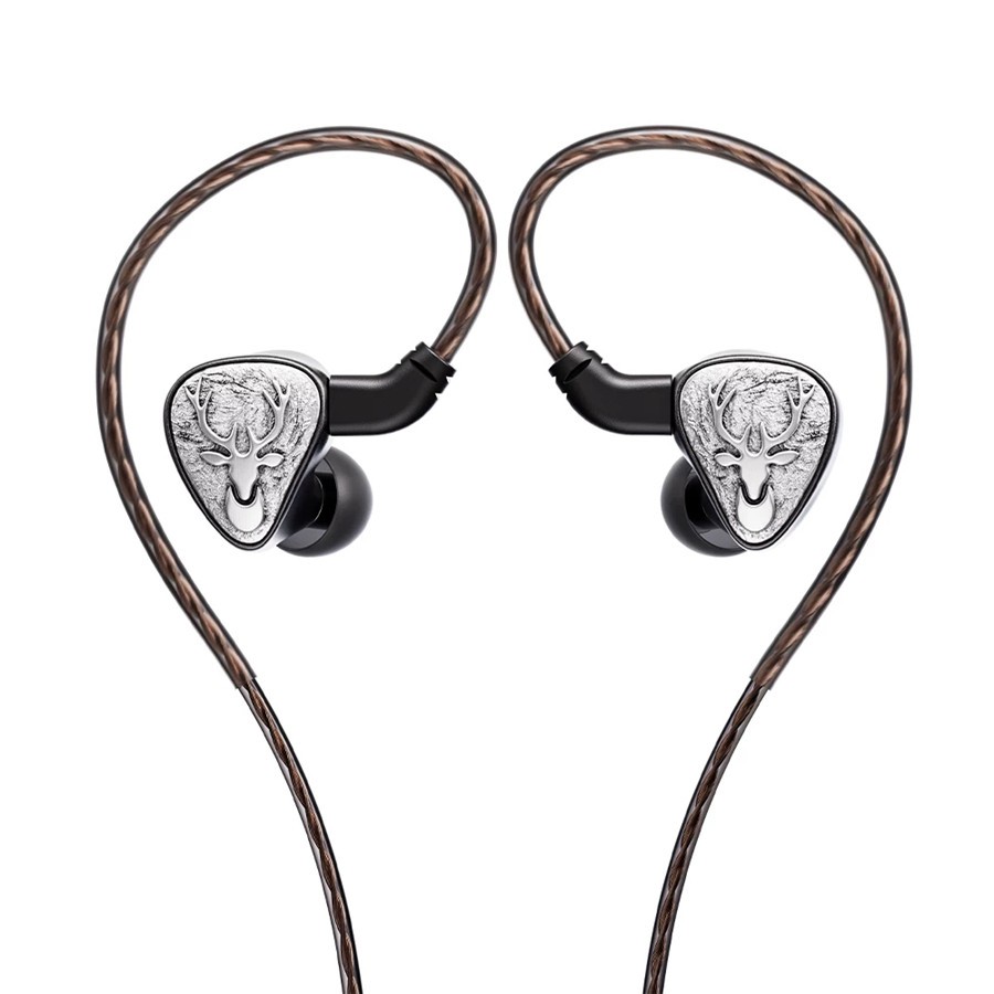 FIIO FH3 LUMI Hybrid IEM Earphones 1DD+2BA HiFi Wired In Ear Monitor Headphones