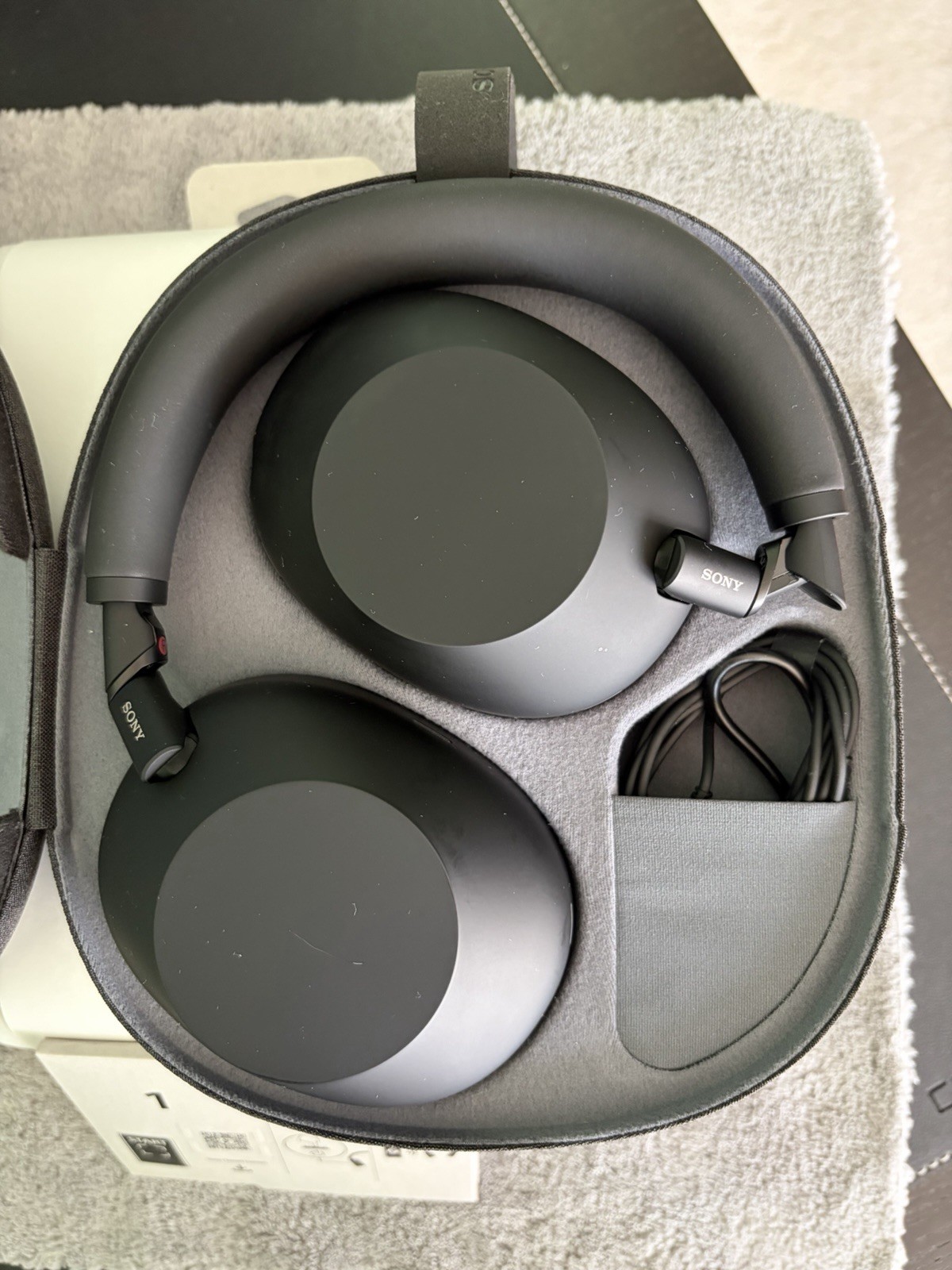 Sony WH-1000XM6 Wireless Over-Ear Noise-Canceling Bluetooth Headphones Black