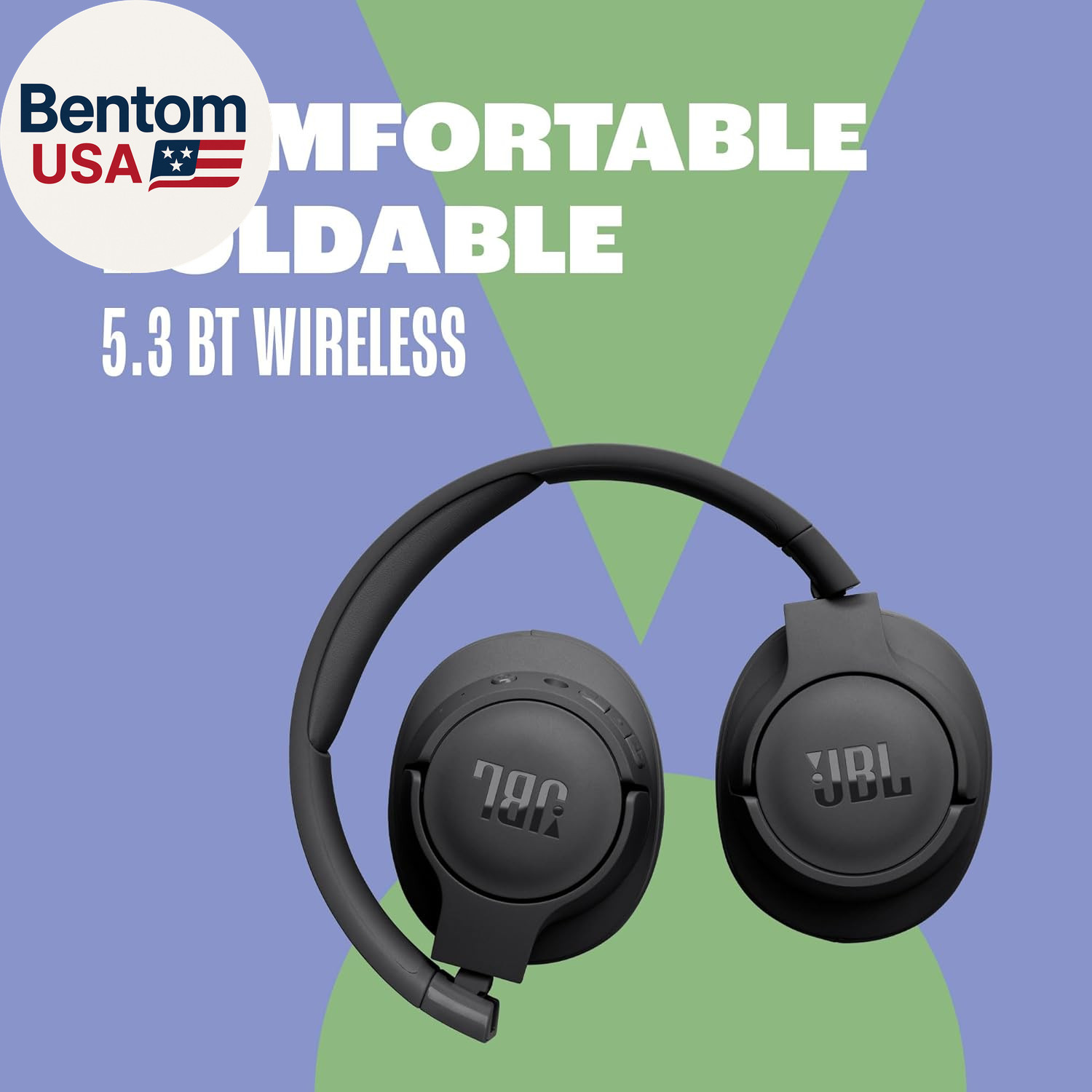 Tune 720BT – Wireless Over-Ear Headphones with Pure Bass Sound, Bluetooth 5.3,