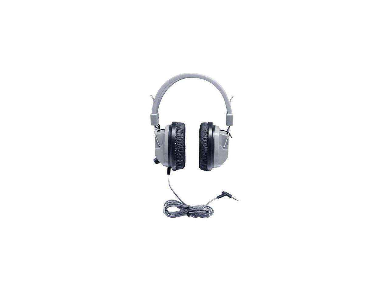 HamiltonBuhl SC-7V SchoolMate Deluxe Stereo Headphone with 3.5mm Plug & Volume C