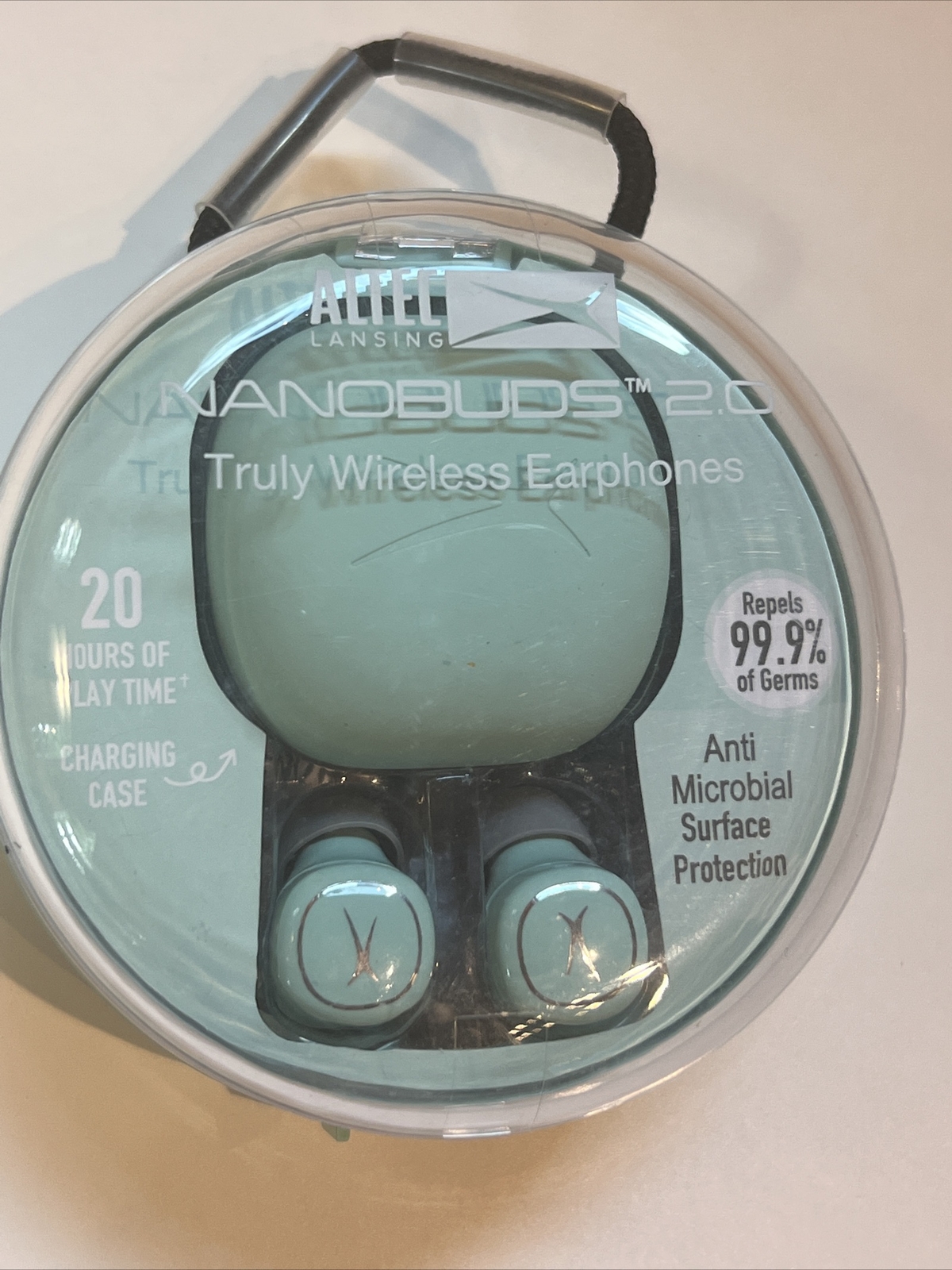 Altec Lansing NanoBuds 2.0 True Wireless Bluetooth Earbuds (MZX5000) – Mint