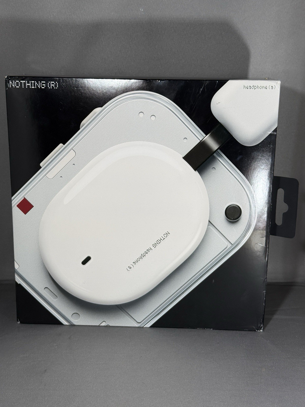 Nothing Headphone (a) Wireless Over-Ear Bluetooth Headphones White New B186
