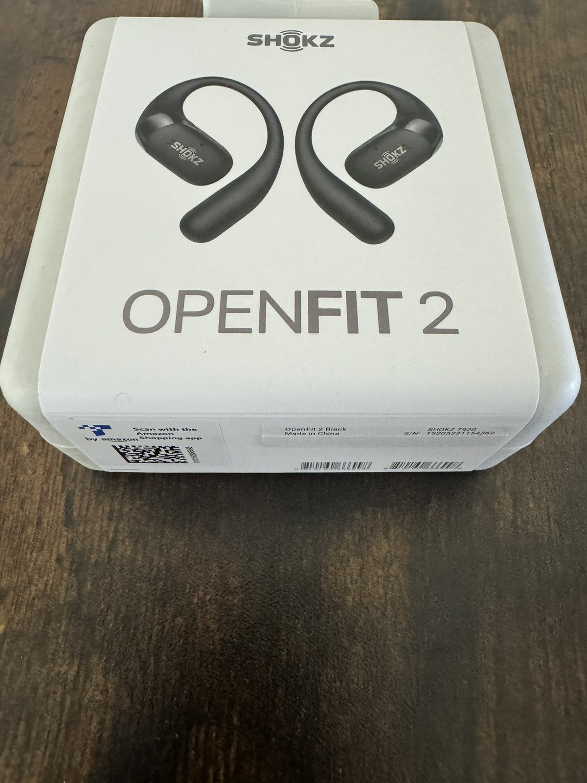 BRAND New Shokz OpenFit 2 True Wireless Open-Ear Earphones – Black T920