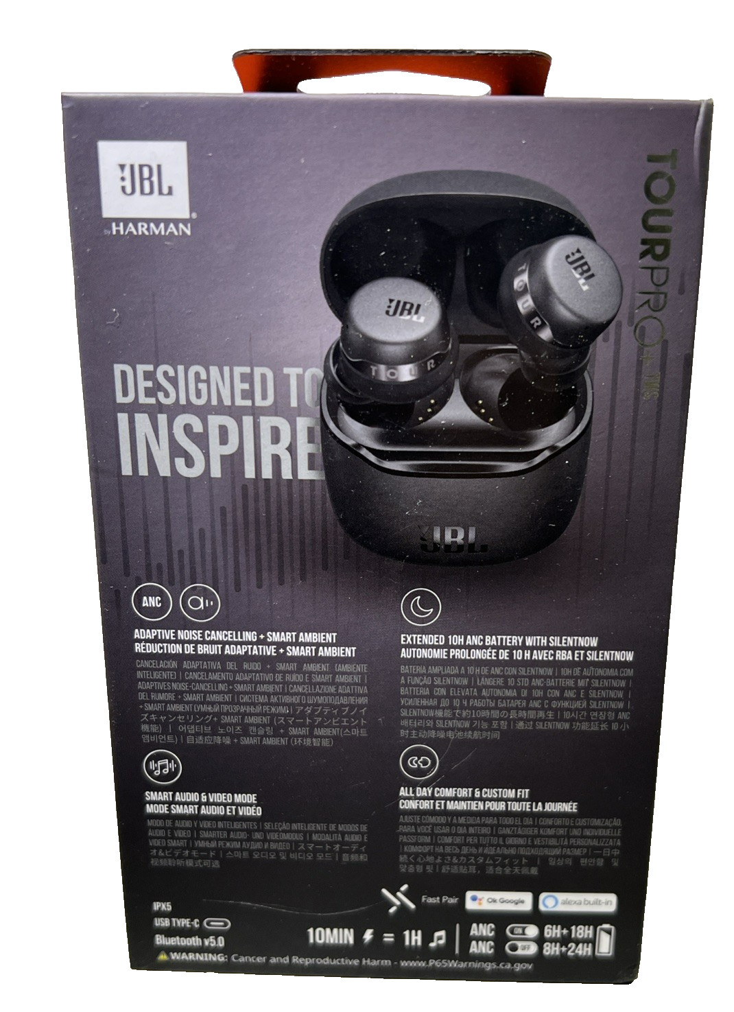JBL Tour Pro+ TWS Noise Cancelling True Wireless Bluetooth Earbuds – BRAND NEW
