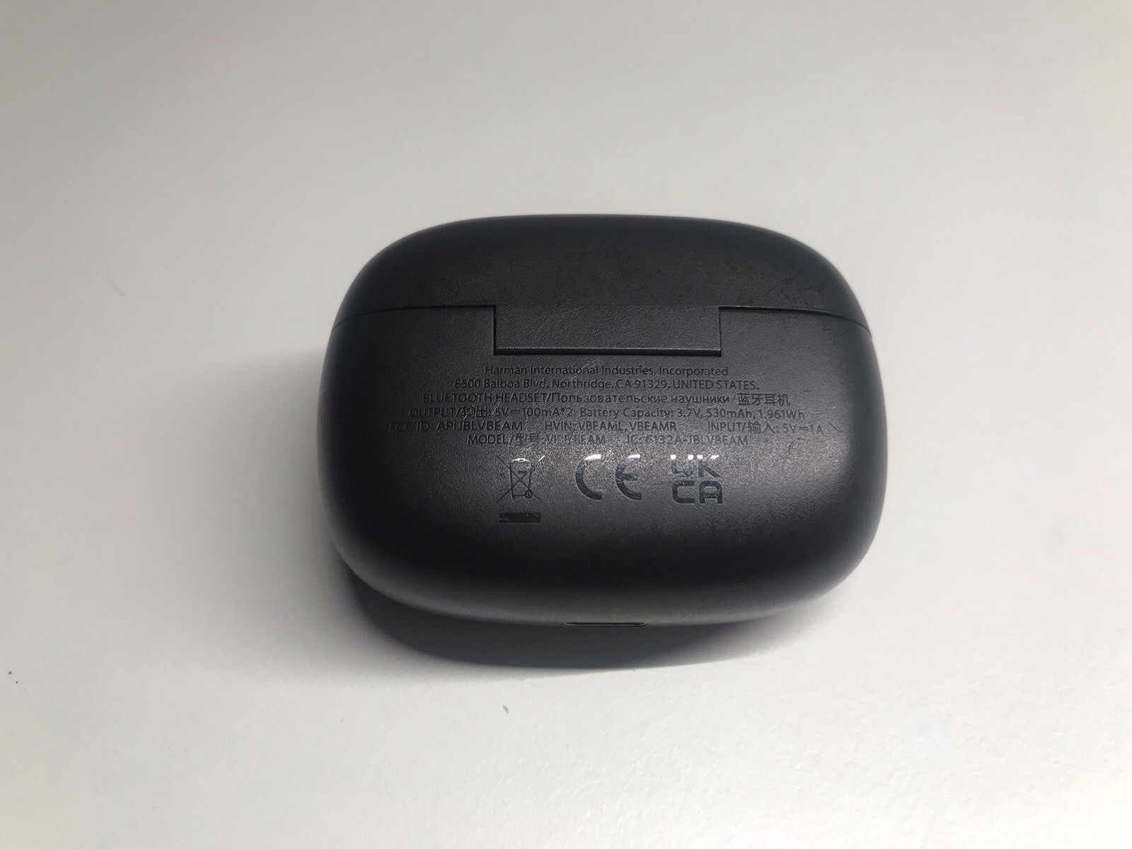 JBL – Vibe Beam True Wireless Earbuds – Black –