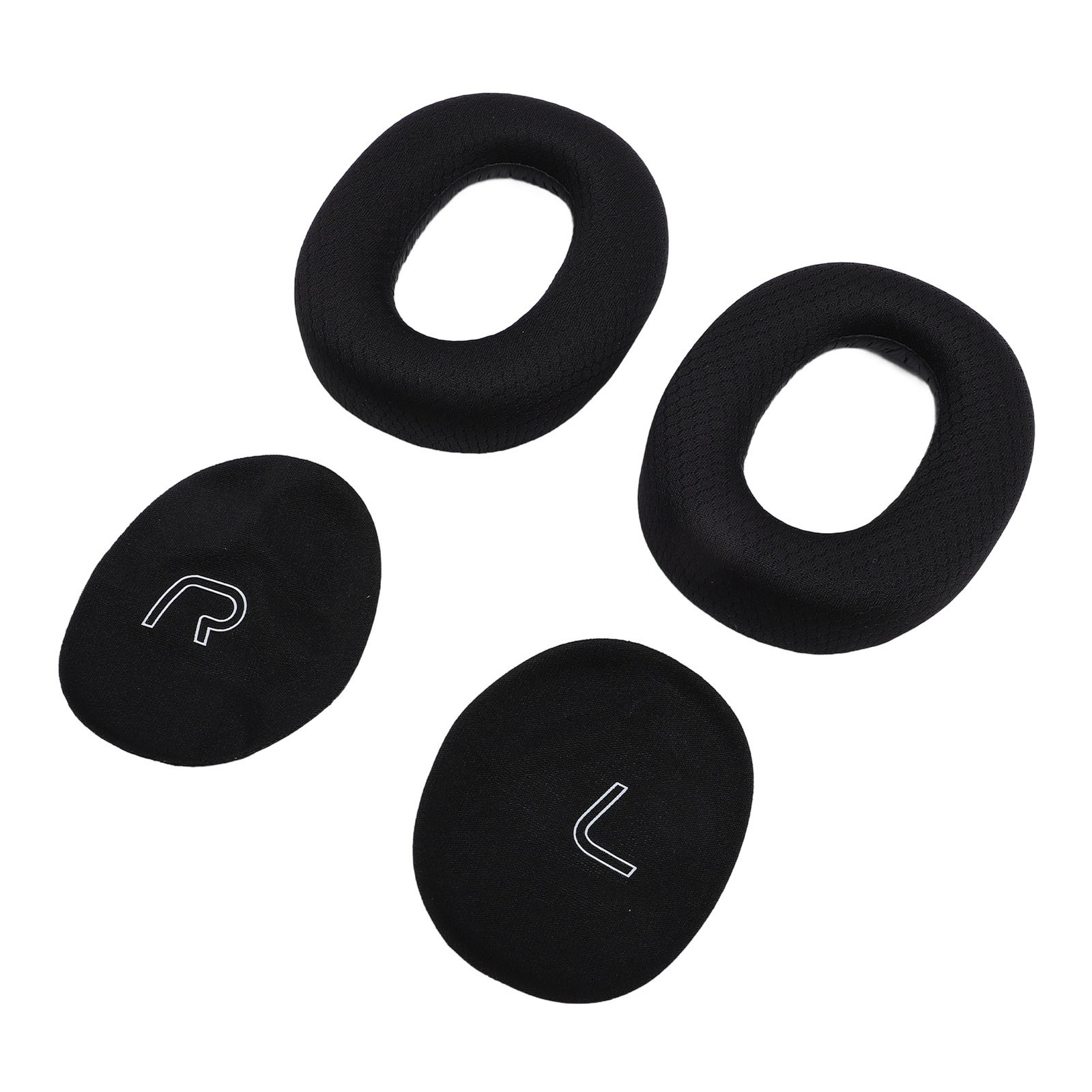 Headphone Earpads Comfortable Breathable Mesh Fabric Enhance Sound Quality AMHP