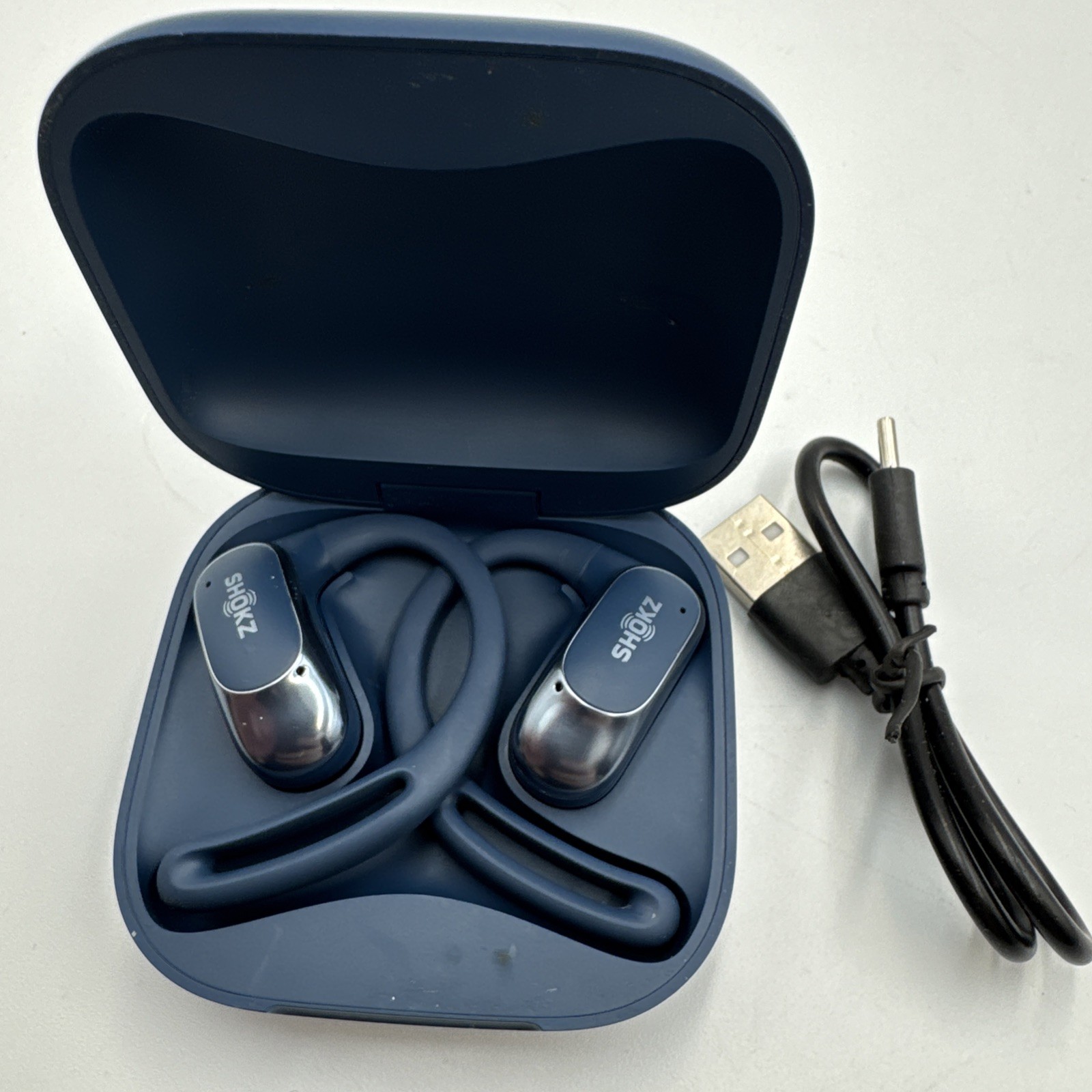 SHOKZ OpenFit Air Open-Ear True Wireless Bluetooth Headphones Blue – Tested