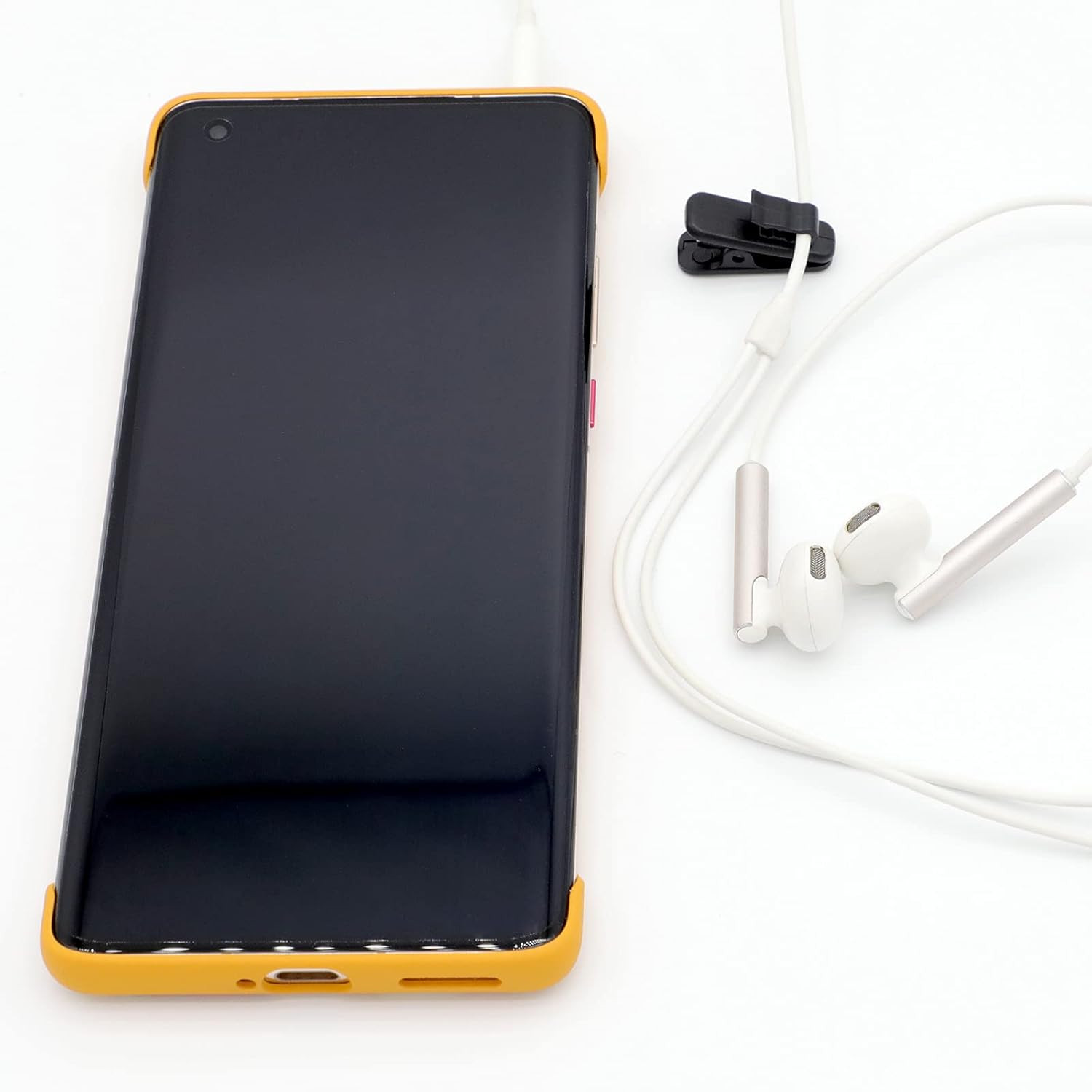 20 Earphone Wire Clips Headphone Wire Clothing Clips for Fixing Headphone Wire