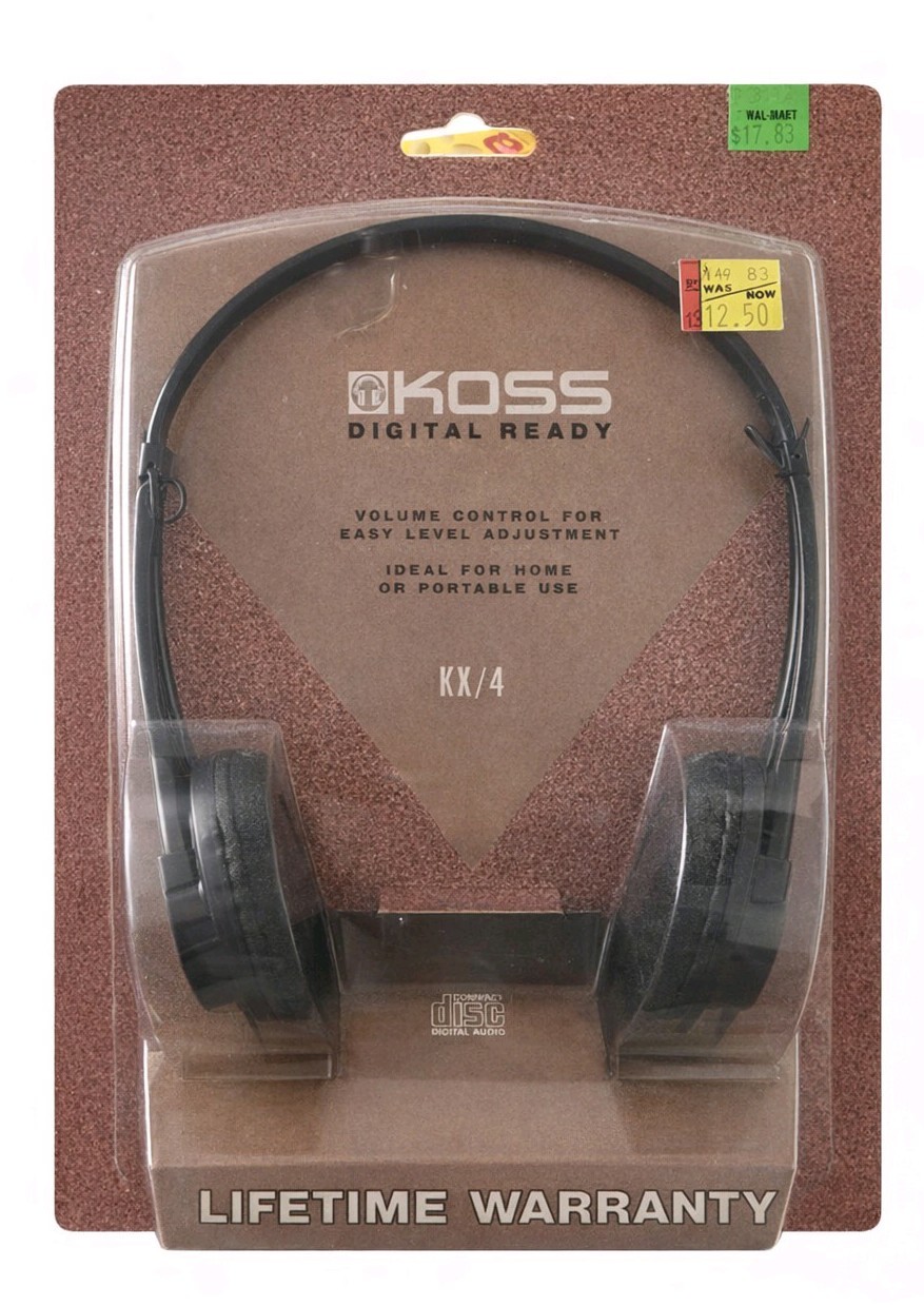 Vintage Koss KX-4 Headphones In Original Packaging Never Used • Retro 1980s
