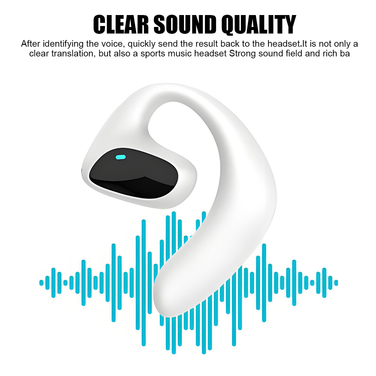 New Smart VoiceTranslator Earbuds 155+Languages Real Time Translator Earbuds