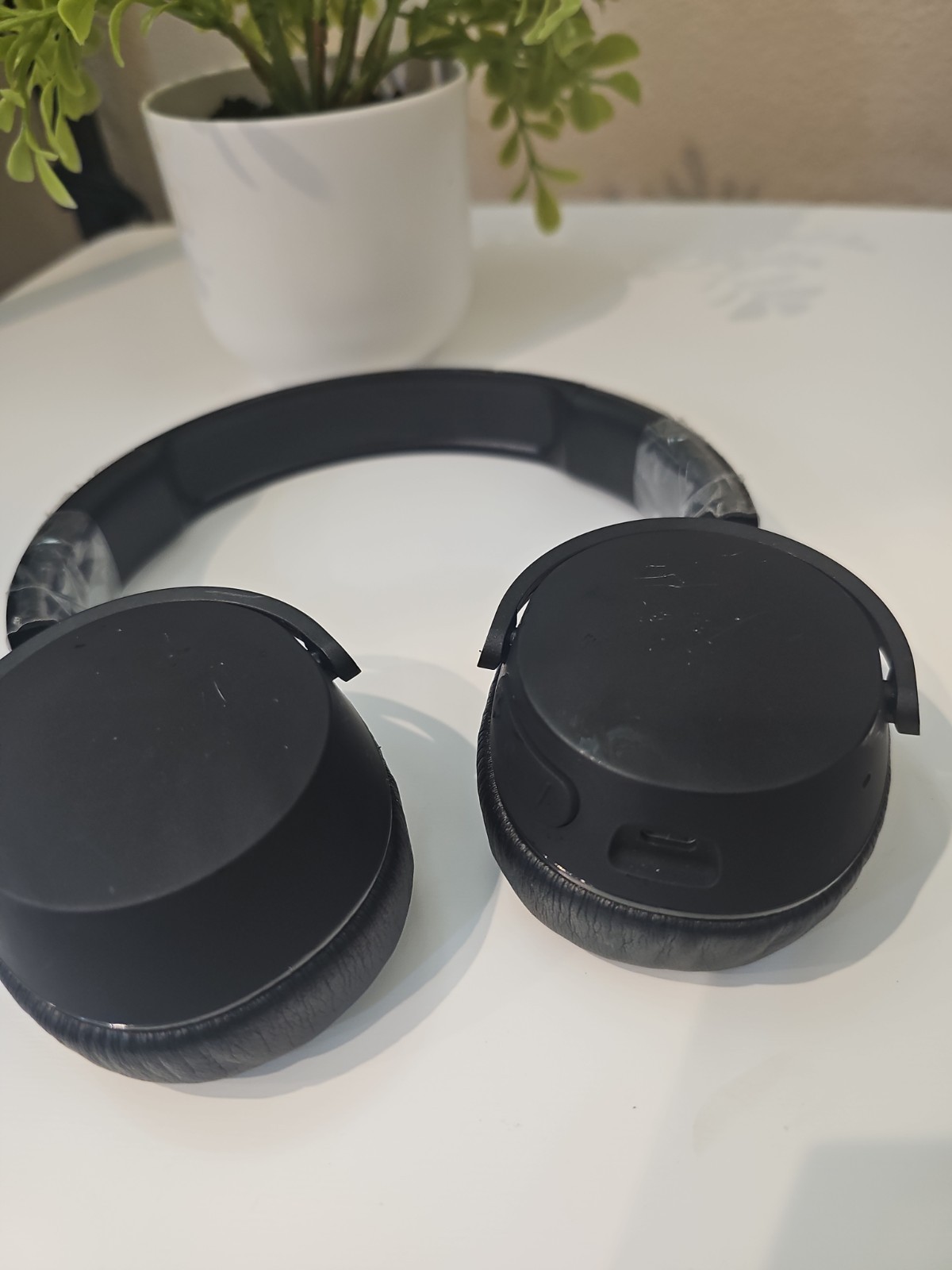 Skullcandy Riff S5PXW Wireless Bluetooth On-Ear Headphones Black Tested Working