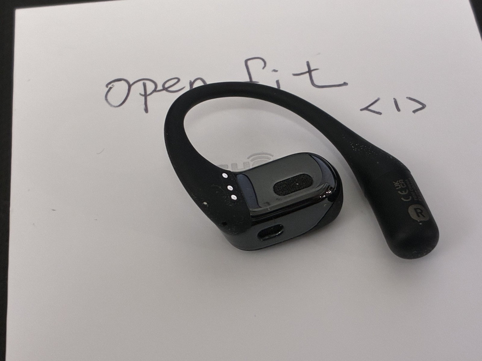 Original Shokz OpenFit Open-Ear Right Side Only – Black (T910)