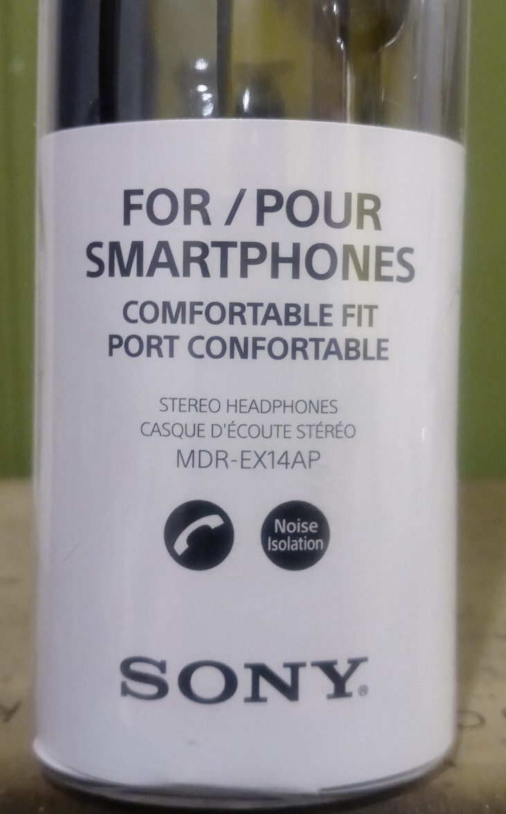Sony Stereo Headphones for Smartphones – MDR-EX14AP