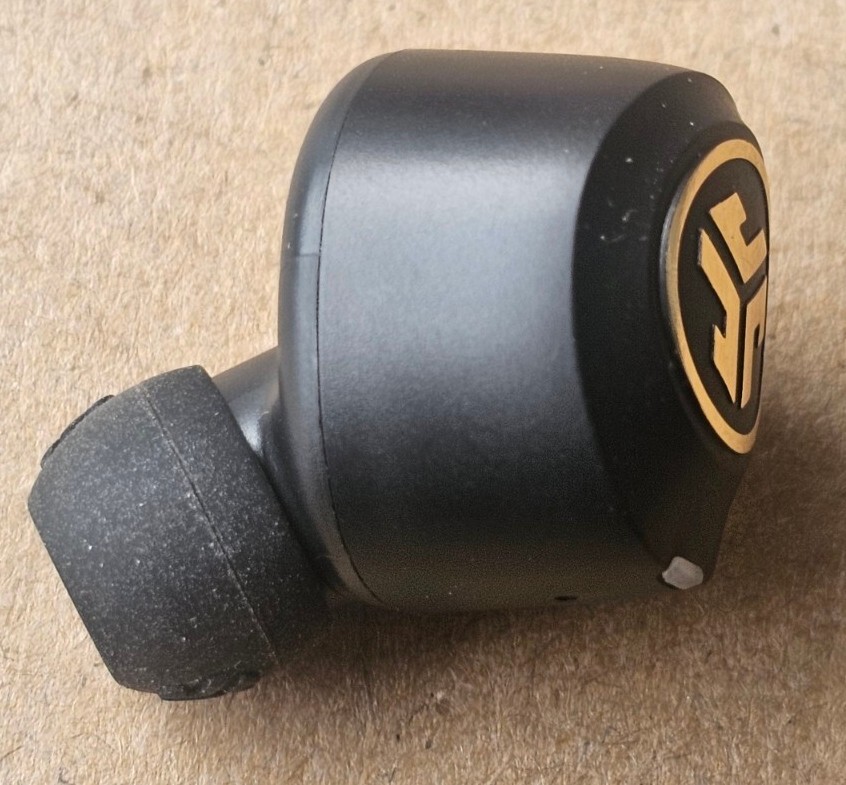 JLab JBuds Air “ICON”True Wireless Earbuds LEFT SIDE ONLY – Black/Gold.