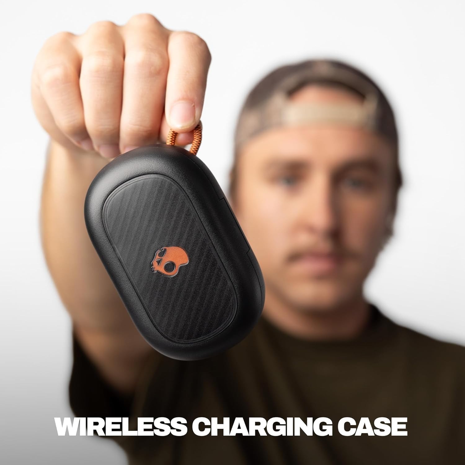 Skullcandy Push ANC Active Wireless Earbuds Black/Orange (S2PAW-S749)