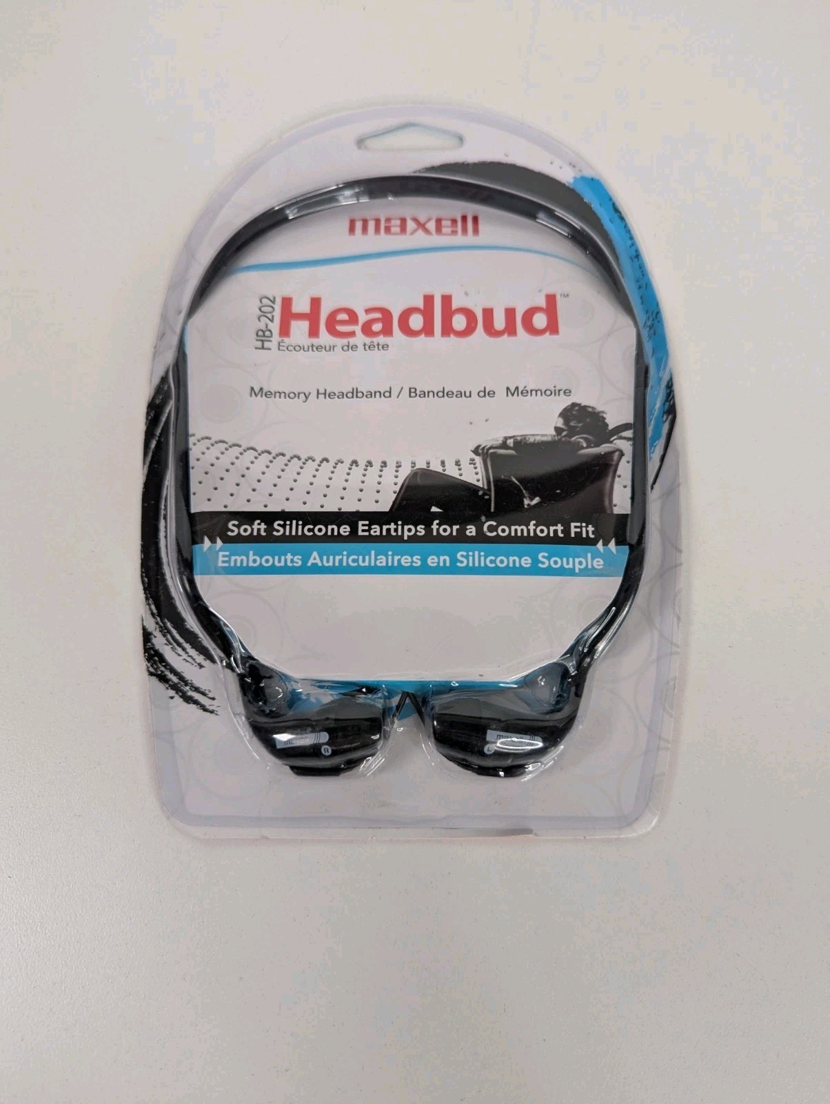 MAXELL NB-202 Neckband Behind Ear Headphones New Old Stock NOS