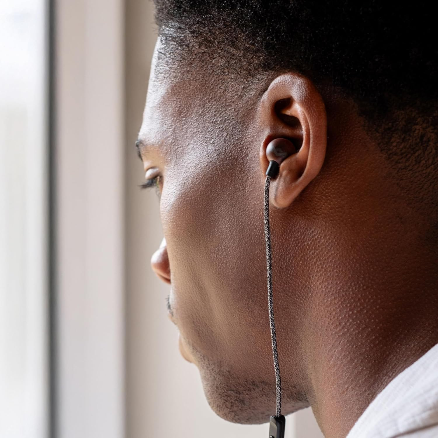 House of Marley Smile Jamaica Wired USB-C Earphones with 9.2Mm Driver, Sustainab