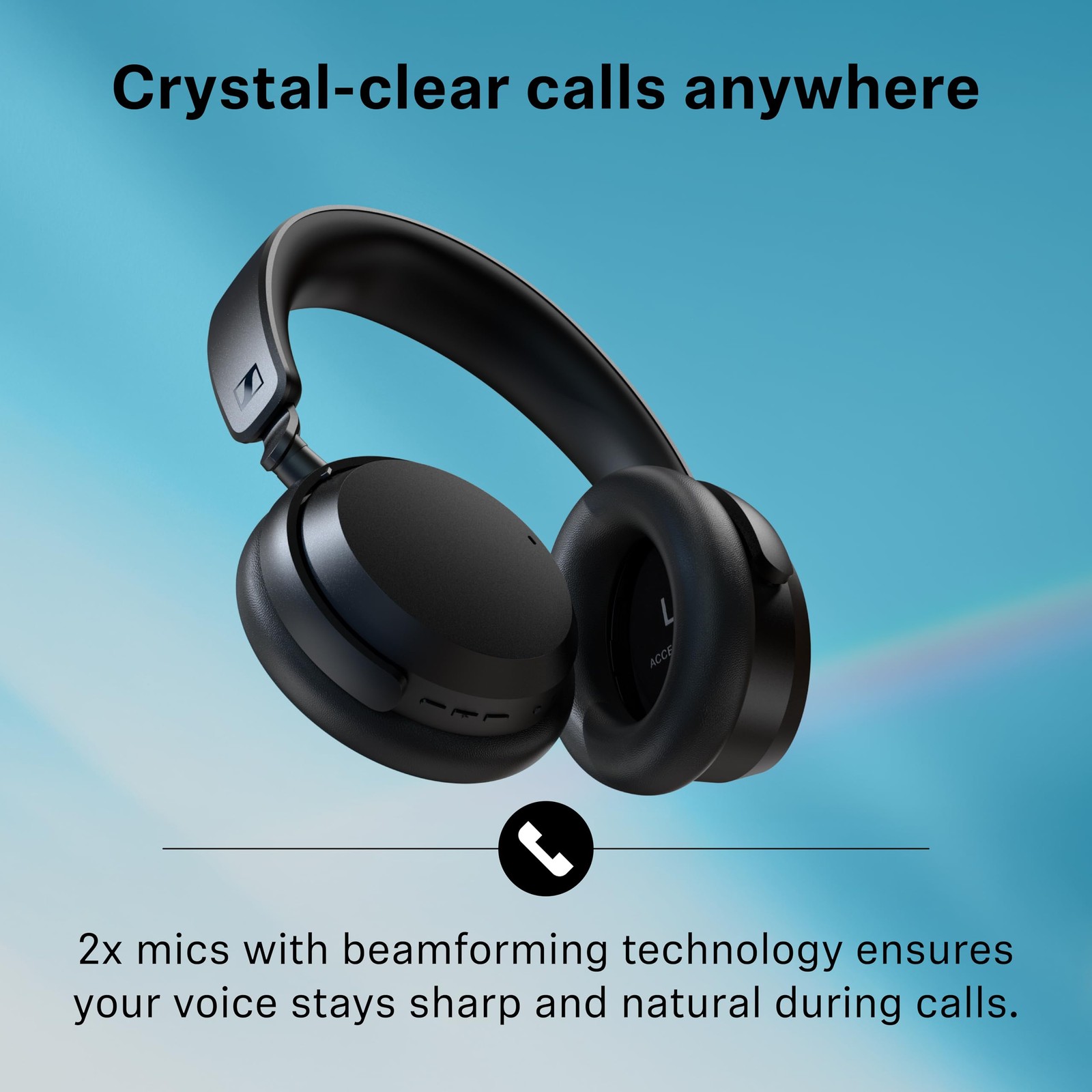 Sennheiser ACCENTUM Wireless Bluetooth Around-the-ear Headphones