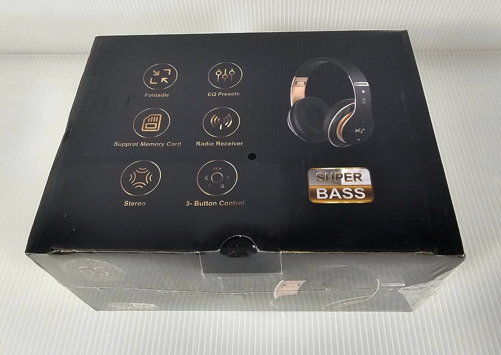 NEW 6S Wireless Bluetooth Headphones Earphones Headset, Super Bass