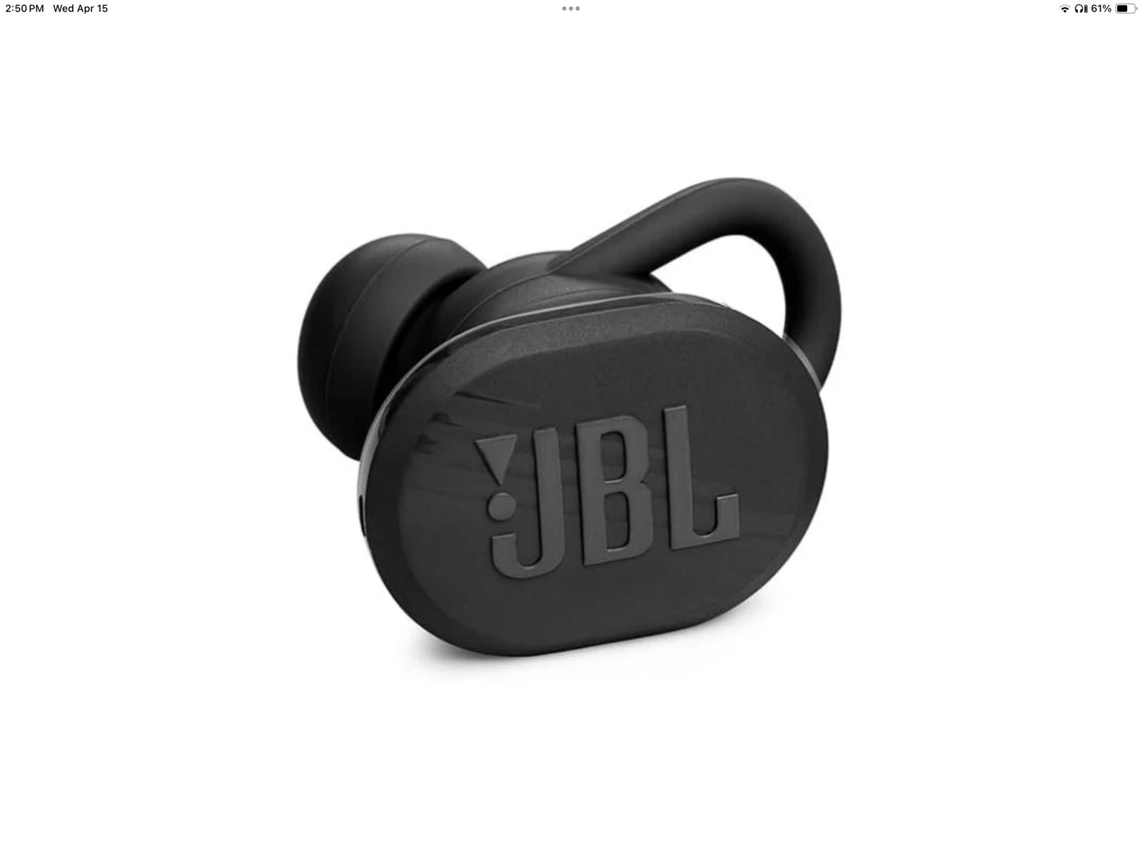 Left Side Earbud Replacement For JBL Endurance Race TWS OEM – Black