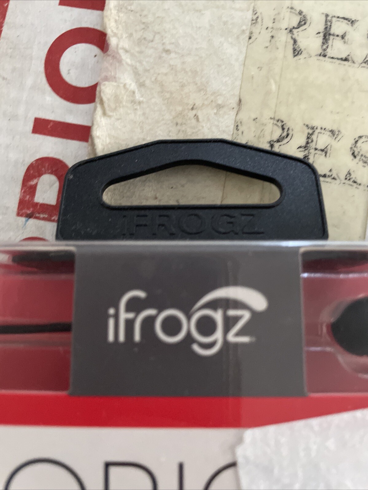 Ifrogz -Orion Noise-isolating Earbuds with built-in Remote/Mic Red New