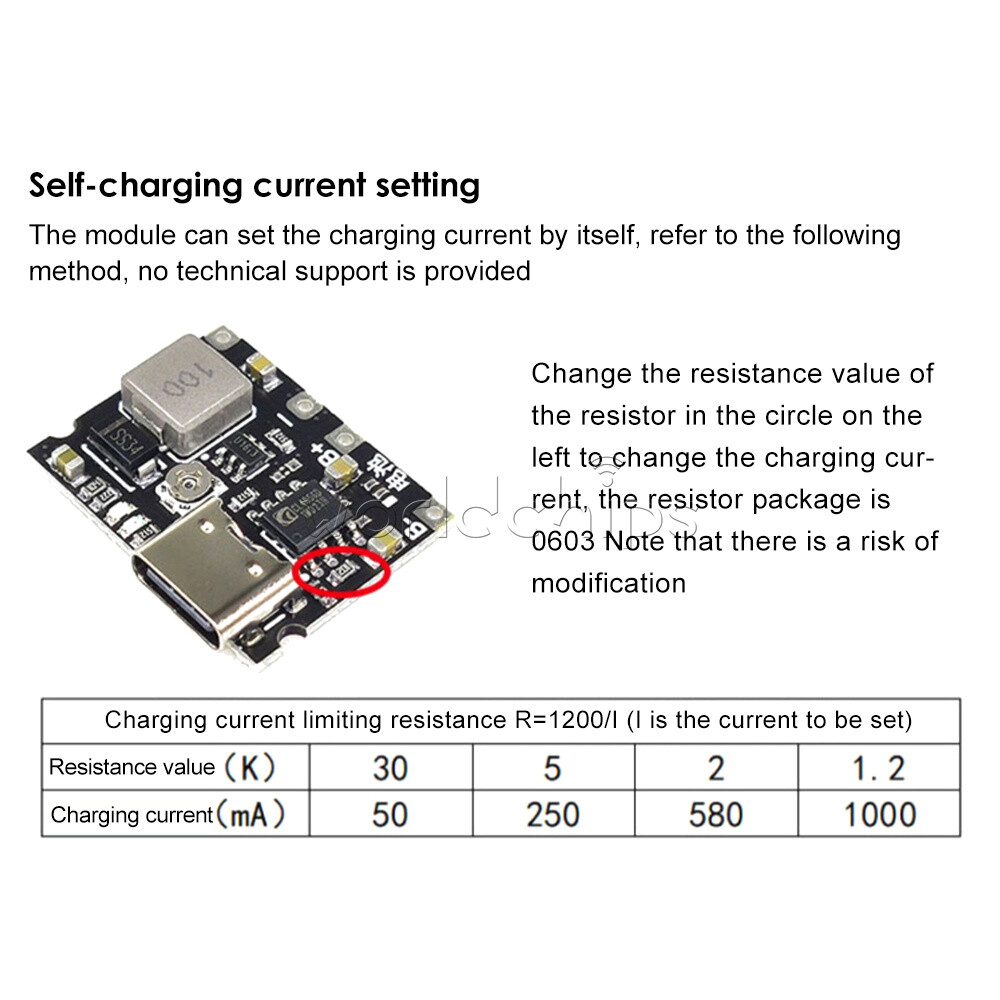 300Piece Li-ion 18650 3.7V 4.2V Battery Charger Board DC Step Up Boost Module